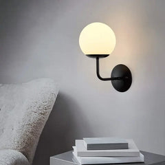 Black-Nordic-Wall-Globe-Light