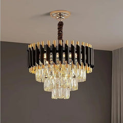 Black-and-Gold-Chandelier-Lighting-Fixture