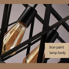 Black-rectangular-chandelier-hanging-lamp