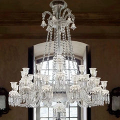 Luxury-lighting-fixture-in-Baccarat-style
