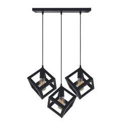 Modern-3-in-1-square-pendant-light-with-black-cube-frames
