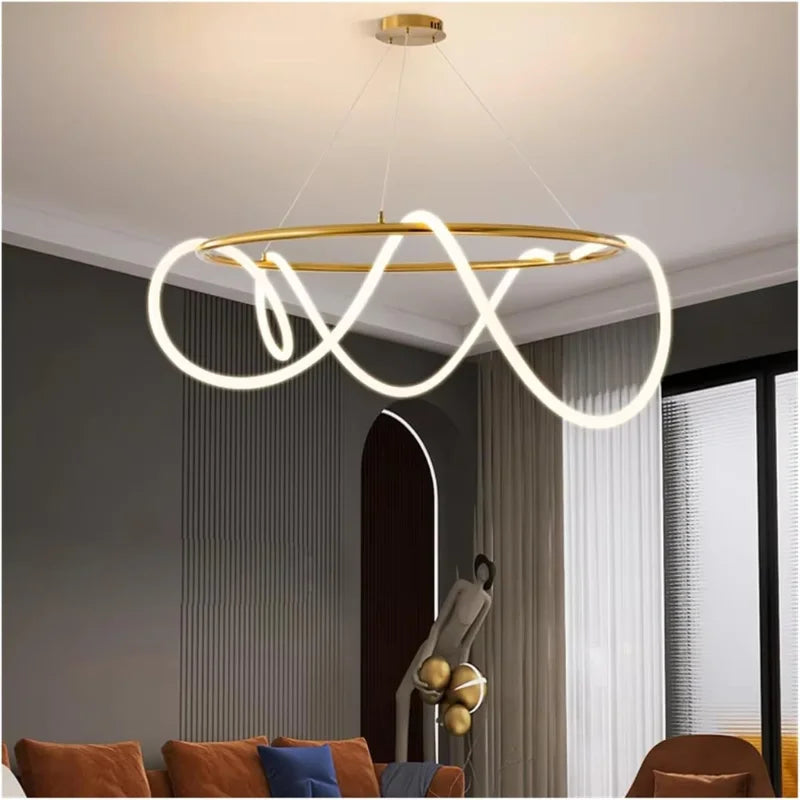 Modern-Nordic-chandelier-with-LED-loop-design