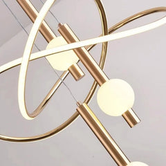 Spiral-ring-LED-chandelier-for-drawing-room