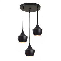 3in1 Italian Pendant Light In Round Base