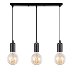 3in1 Pendant Light in Flat Base