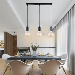 3in1 Pendant Light in Flat Base