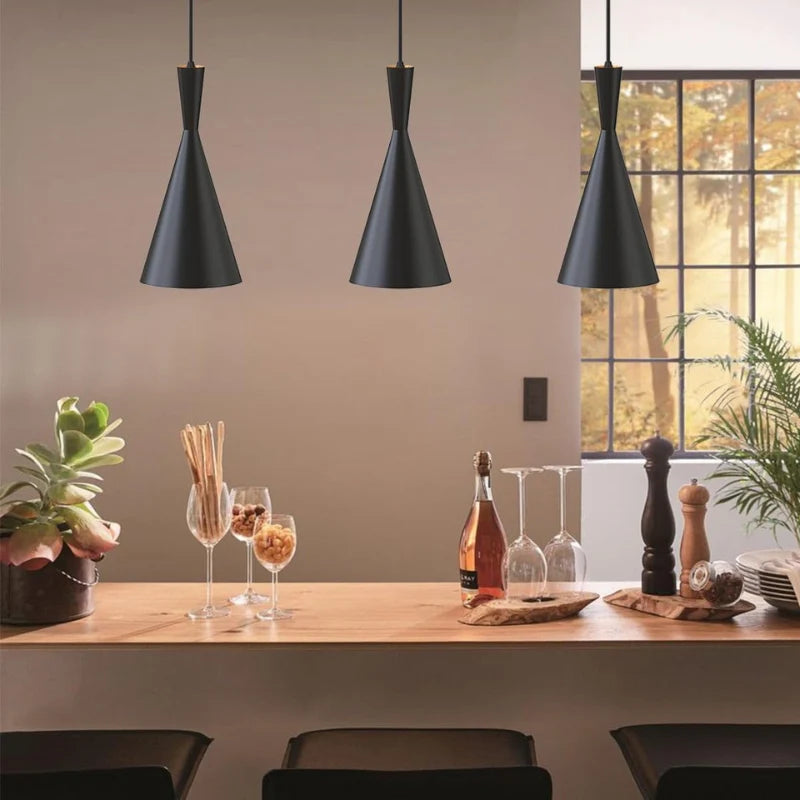 Cone-Shape-Hanging-Lamp