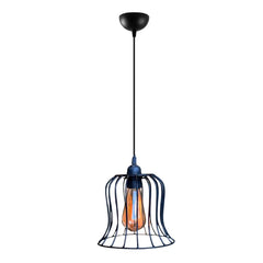 Curved-Cage-Hanging-Light