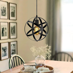 Football-Shape-Hanging-Lamp