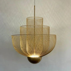 Statement-LED-chandelier-for-dining-rooms