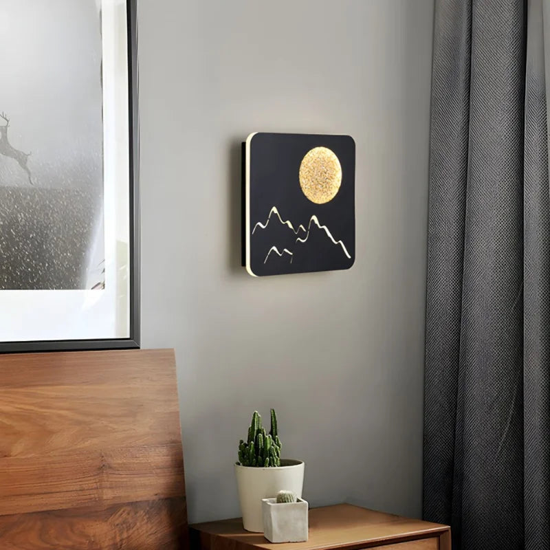 Lunar Eclipse Decoration Wall Mount Light