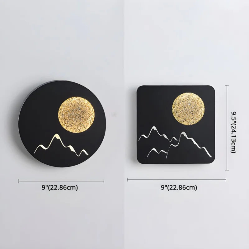 Lunar Eclipse Decoration Wall Mount Light