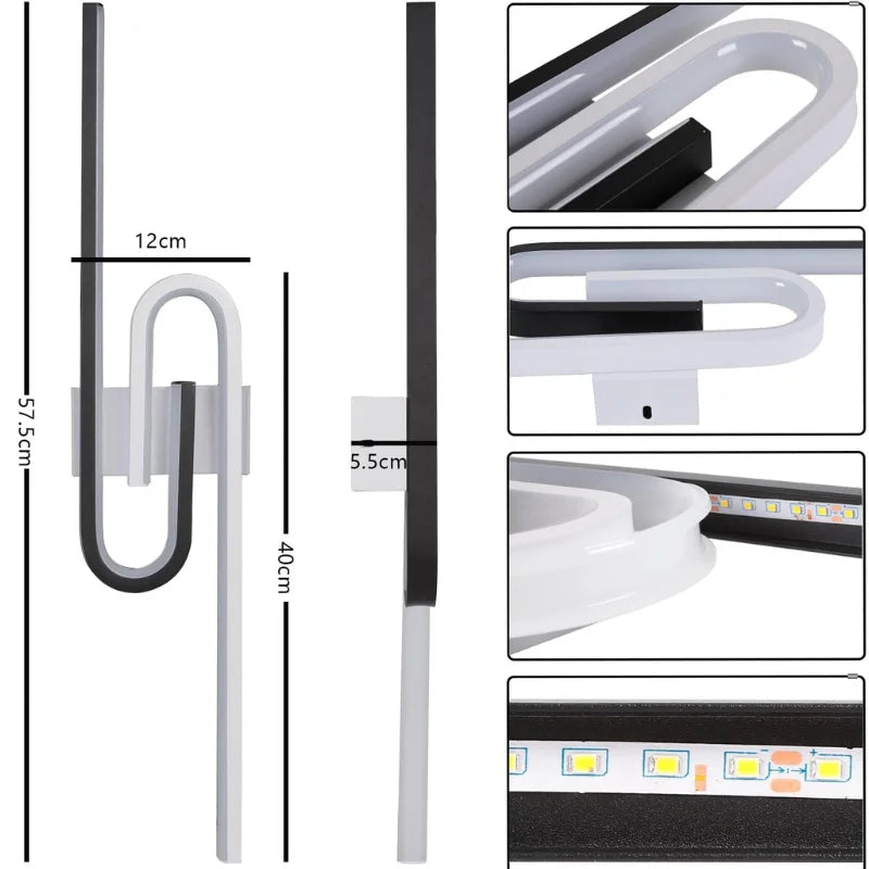 Modern Creative Line Wall Lamp